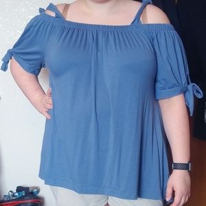 Tied Off-The-Shoulder Top